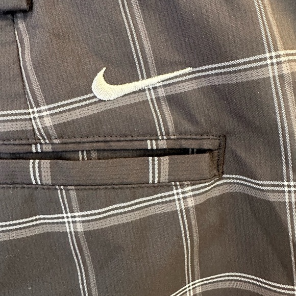 Nike Dri Fit Flat Front Plaid Golf Shorts Men’s Size 36 - Picture 6 of 6